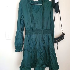 Shein Emerald Green Dress